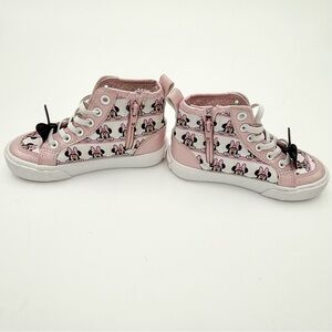 Disney Minnie Mouse Kids Sneakers -‎ Pink and White